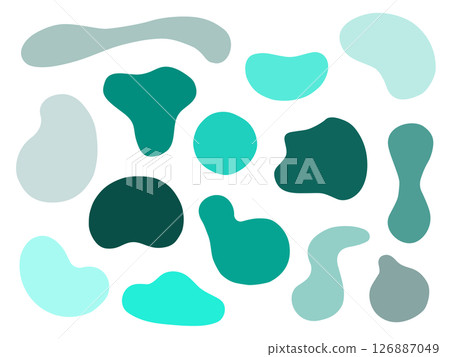 fluid shape 126887049