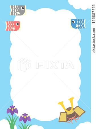 Children's Day cute frame 03 126887763