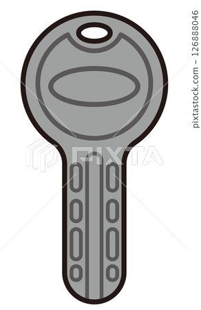 Simple key vector illustration Simple key vector illustration 126888046