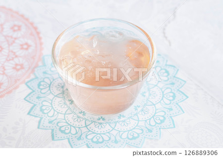 Watermelon konjac jelly Watermelon konjac jelly 126889306