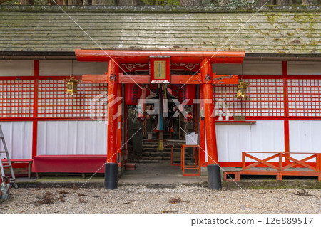 秋天的高野山，清高稻荷神社主殿 126889517