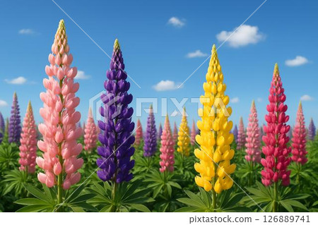 羽扇豆花 126889741