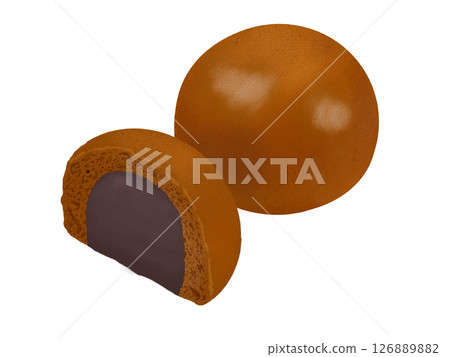 Steamed bun 126889882