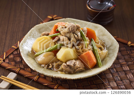 Meat and potatoes 126890036