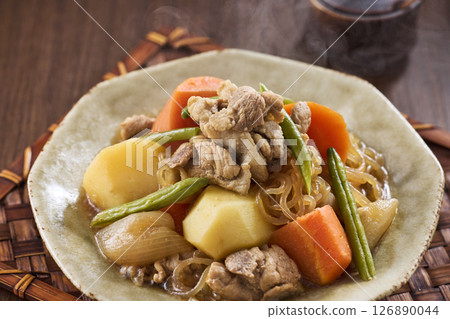 Meat and potatoes 126890044