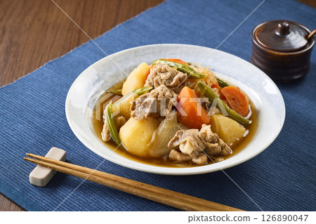 Meat and potatoes 126890047