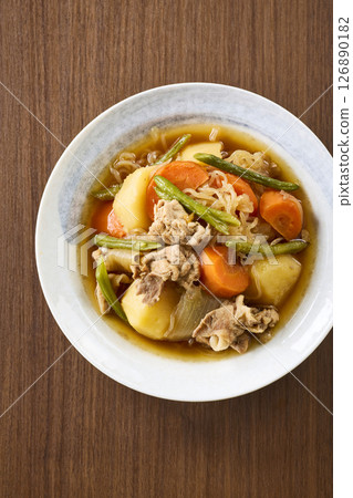 Meat and potatoes 126890182