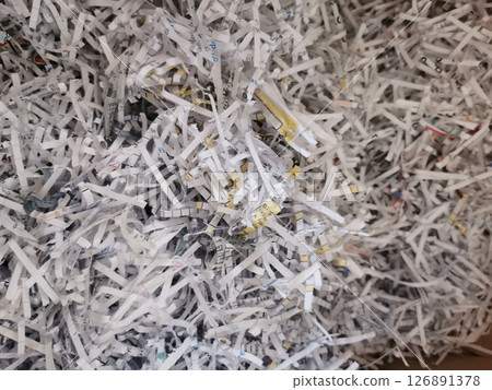 shredding paper documents texture 126891378