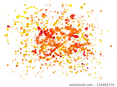 Irregular Watercolor Drops on Rough Paper. Abstract Background Irregular Watercolor Drops on Rough Paper. Abstract Background 126892174