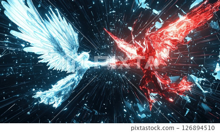 冰天使與火天使之間的未來之戰 冰天使與火天使之間的未來之戰 126894510