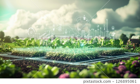 未來農業和數位作物管理系統 126895061