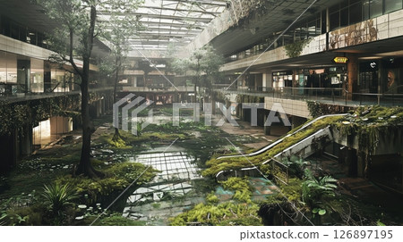 廢棄商場回歸自然的夢幻景觀 126897195