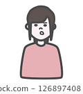 A rebellious woman complaining 126897408