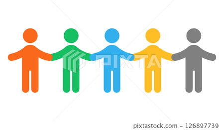 People holding hands 126897739
