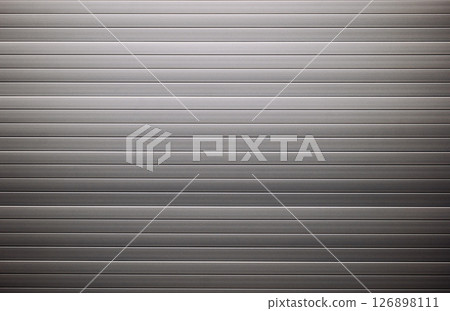 Close-up of the roller shutters. 126898111