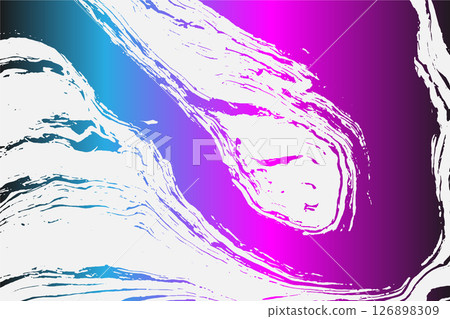 Abstract background texture with destruction effect, ink stains, grunge. Distress overlay, rough dirty wall concept. White, gray. Worn, torn, weathered effect. Vector background Abstract background texture with destruction effect, ink stains, grunge. Distress overlay, rough dirty wall concept. White, gray. Worn, torn, weathered effect. Vector background 126898309