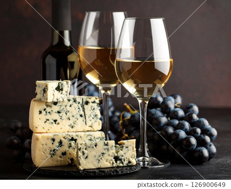 Gorgonzola cheese 126900649