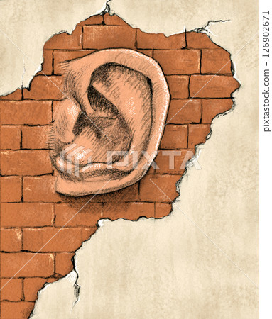 Walls have ears 126902671