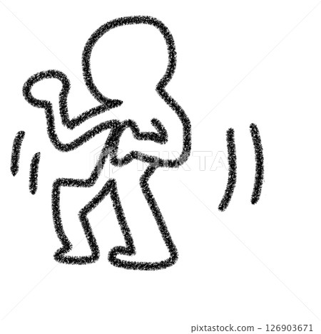 活力舞蹈剪影黑色簡單插畫線條畫圖示素材 活力舞蹈剪影黑色簡單插畫線條畫圖示素材 126903671