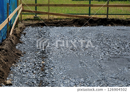 房屋地基工程（碎石鋪砌）圖片 126904502