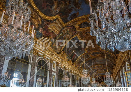 Versailles Hall of Mirrors Splendor 126904558