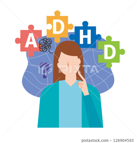 過動症女性 126904583
