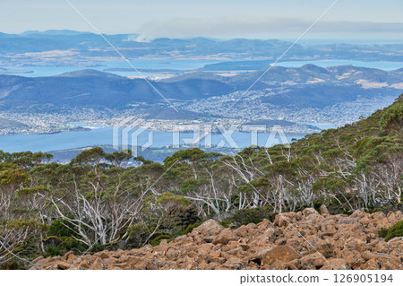 View from the summit of Mt Wellington - Hobart View from the summit of Mt Wellington - Hobart 126905194