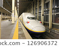 Echigo Yuzawa Station E4 series Max Shinkansen train Joetsu Shinkansen 126906372