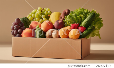 新鮮水果和蔬菜配送 126907122