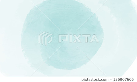 Blue watercolor background with copyspace for your design. vector. 126907606