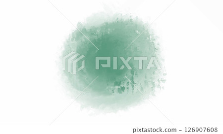 Green watercolor background with copyspace for your design. vector. 126907608