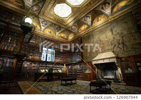 the Morgan library and museum in New York, USA,  is a museum and research library in New York City 126907844