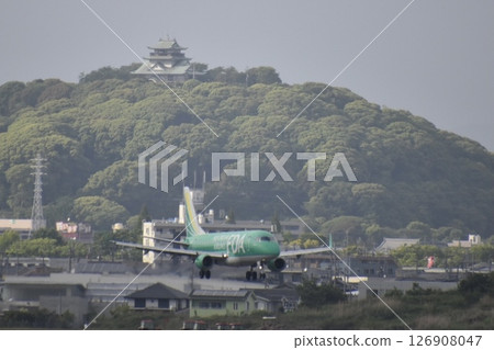 飛機和天空 126908047