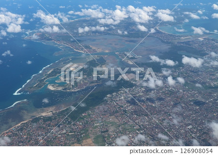 從空中俯瞰印度尼西亞 126908054