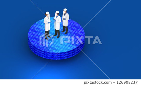 矽片品質檢測示意圖 矽片品質檢測示意圖 126908237