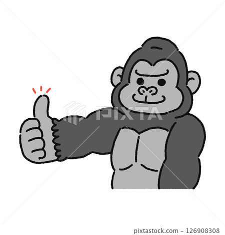 大猩猩做出好兆頭 126908308