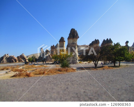 土耳其,卡帕多西亞,帕薩巴格地區,西洋鏡風格 土耳其,卡帕多西亞,帕薩巴格地區,西洋鏡風格 126908363