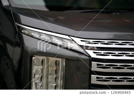汽車大燈圖像 126908465