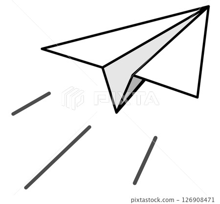 paper airplane  126908471