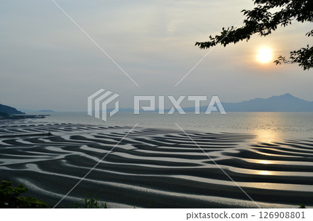 Gorgeous view of Okoshiki coast 126908801