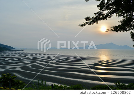 Gorgeous view of Okoshiki coast 126908802