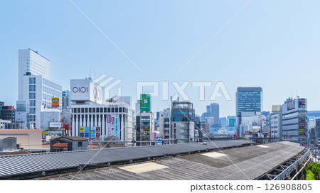 Ueno Station cityscape [Taito Ward, Tokyo] 126908805
