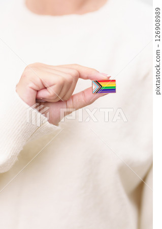 Happy pride month and LGBT or LGBTQ or LGBTQIA with rainbow flag Brooch pin for Lesbian, Gay, Bisexual, Transgender, Queer, Intersex, Non Binary, Marriage Equality Law, Pansexual and Demisexual Happy pride month and LGBT or LGBTQ or LGBTQIA with rainbow flag Brooch pin for Lesbian, Gay, Bisexual, Transgender, Queer, Intersex, Non Binary, Marriage Equality Law, Pansexual and Demisexual 126908989