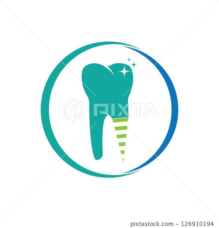 Dental logo Template vector illustration 126910194
