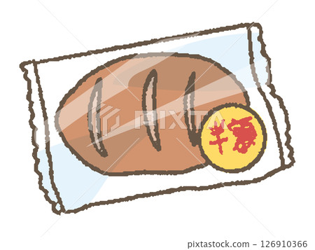 用筆畫的半價麵包 用筆畫的半價麵包 126910366