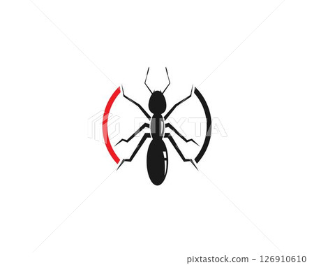 Ant Logo template vector 126910610