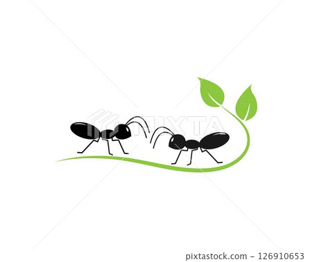 Ant Logo template vector 126910653