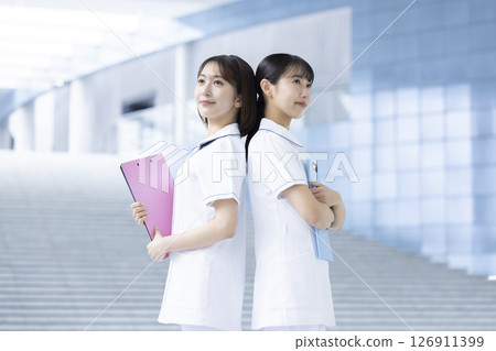 醫療女護士畫像 醫療女護士畫像 126911399