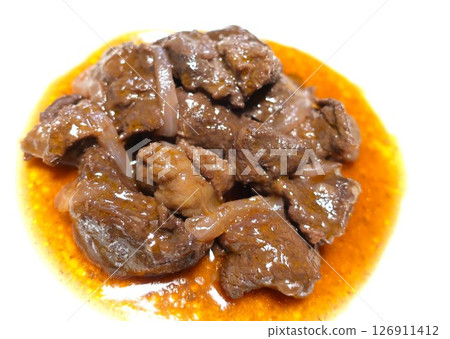 Stewed cow streak with red wine Stewed cow streak with red wine 126911412