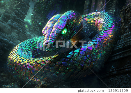 奇幻寶石蛇－古廟守護者 126911509